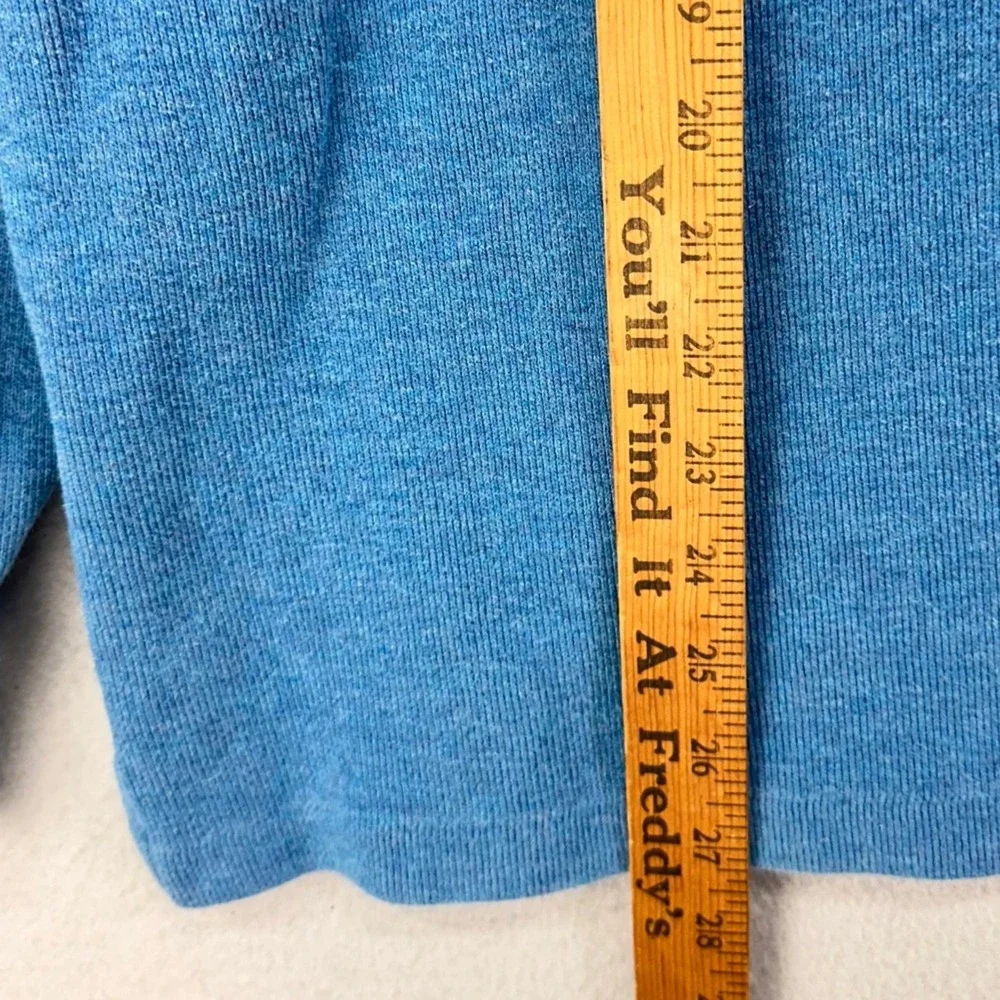 Polo Ralph Lauren Sweatshirt Mens XXL Blue Estate Rib 1/4 Zip‎ Pullover Preppy
